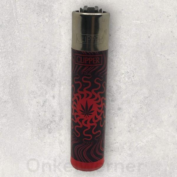 Red Leaves Clipper Feuerzeug (1)